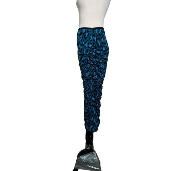 Diane Von Furstenberg evergreen leopard print midi skirt size M - Picture 9 of 12